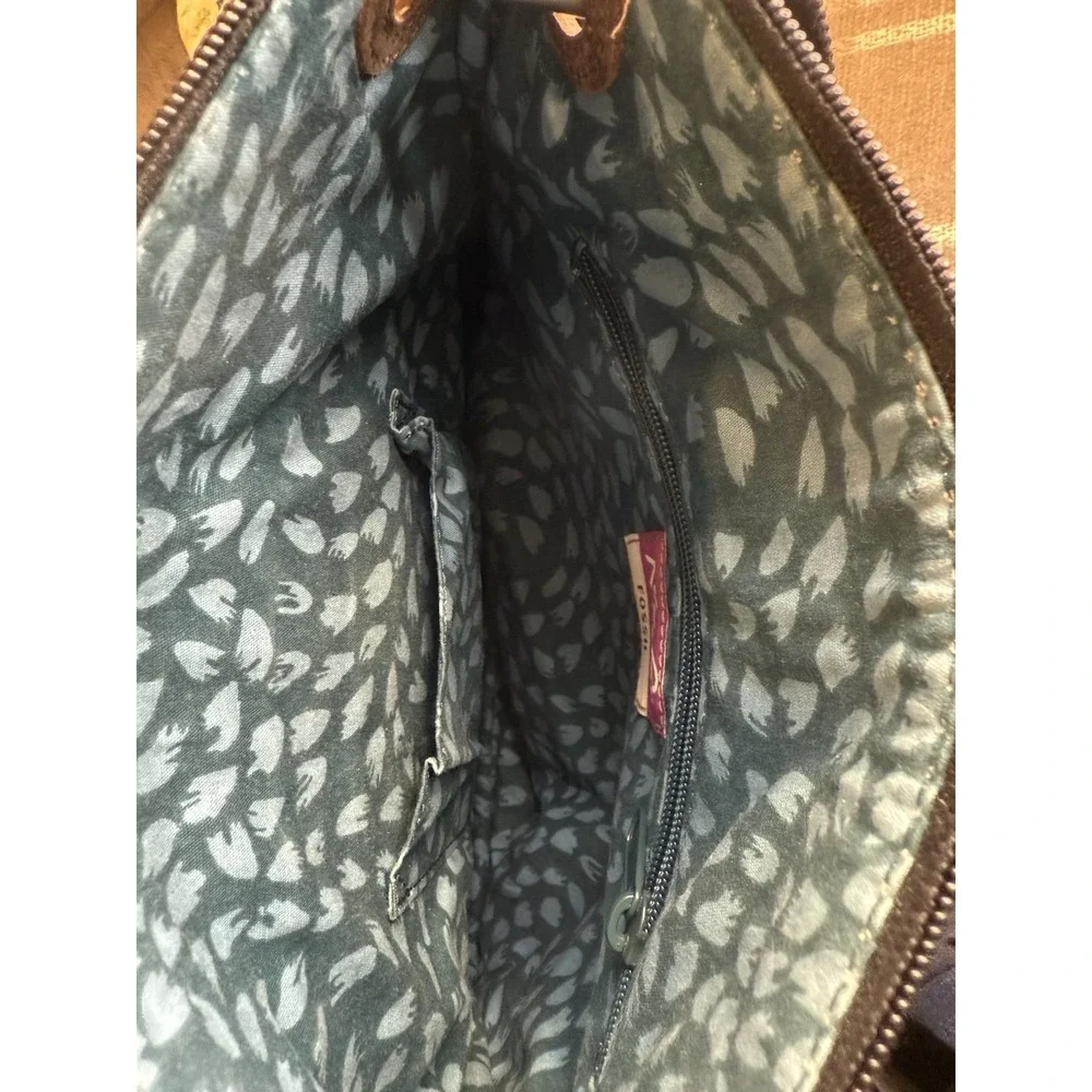 Fossil keyper crossbody